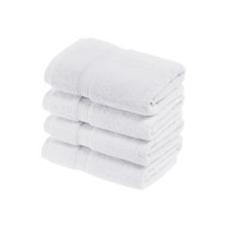 Towel with Hang Loop Hanging 3 Pcs Hand Towels Soft and Absorbent