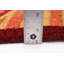 Tapis unique marron en laine noué à la main 4 pi 3 po x 6 pi 3 po New Age