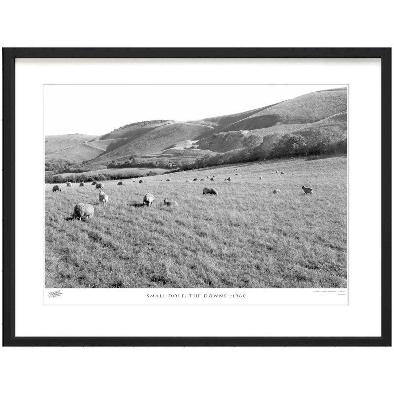 Small Dole, The Downs C1960 by Francis Frith - Single Picture Frame Print, 45cm H x 60cm W x 2.3cm D