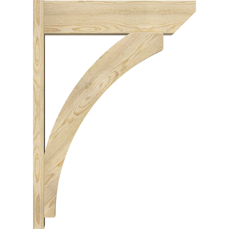 Persienne en bois Thatton, P 30 po x H 42 po, Sapin Douglas de 6 po (sciage brut)