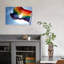 Rainbow Flag Lgbt Gay Pride Photographic Classic Abstract Contemporary Wall Art Print 1 Piece Wrapped Canvas Wall Art-468863194