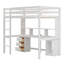 Hazlip Kids Loft Bed with Drawers-658548965