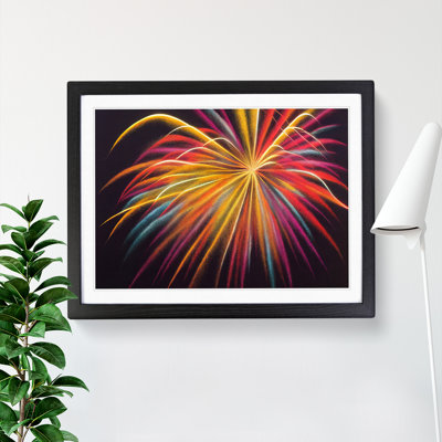 Cosmopolitan Fireworks - Framed Print