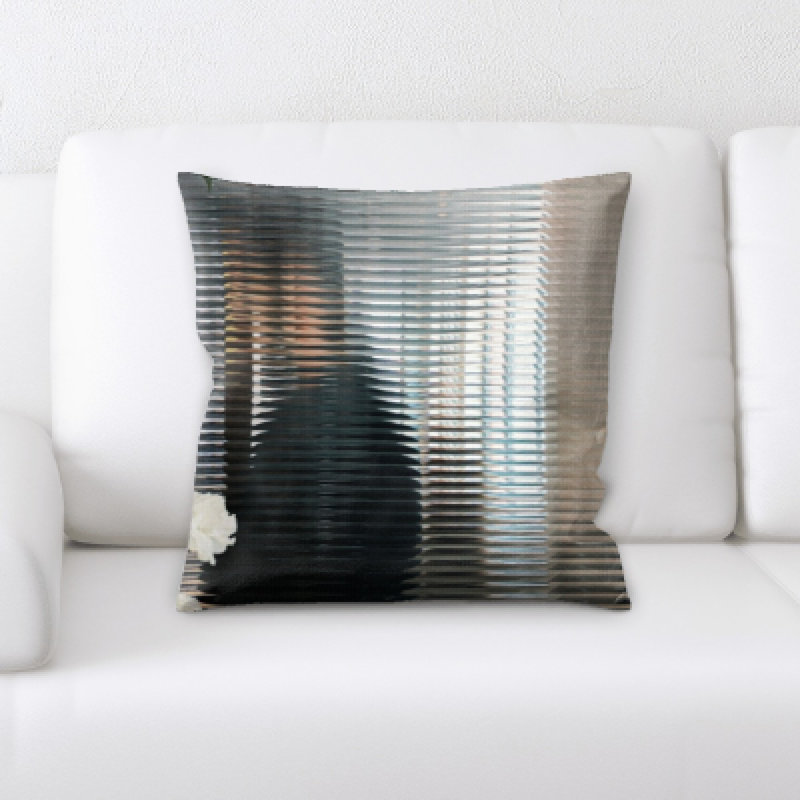 Microsuede Throw Pillow