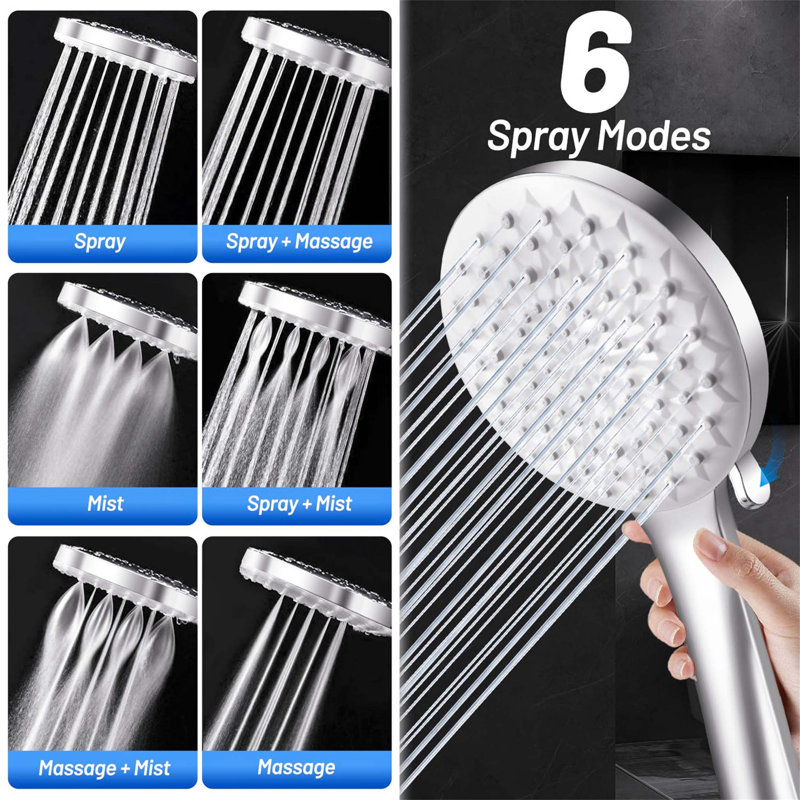 Massage/Jet Handheld Shower Head