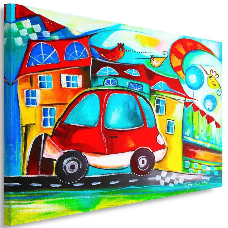 Red Car - Print