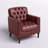 Annja 32" W Tufted Leather Armchair-79522923