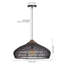 Luminaire suspendu 1 lumière noir-1944952599