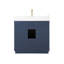 Ensemble de meuble-lavabo simple 36 po avec miroir Gavino-7614877-7614878