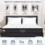 Matelas pleine grandeur mi-ferme de 12 pouces avec un dessus en tricot haut de gamme et un système de ressorts pour un confort respirant.-118875741