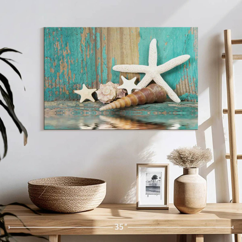 Aletra Seashell Treasures, H 16 po x l 24 po
