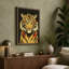 Bold Tiger Face Geometric - Print-136795768-136795769