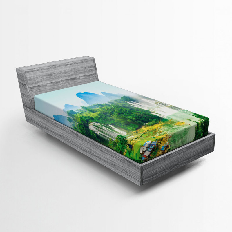 Microfiber Fitted Sheet, Twin Fitted Sheet