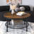 Breyon Nesting 4 Legs Round Coffee Table with Storage-383764852