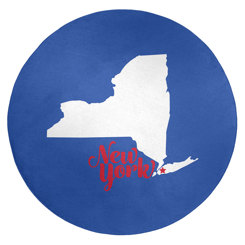 Tapis en poly-chenille new york sports couleurs