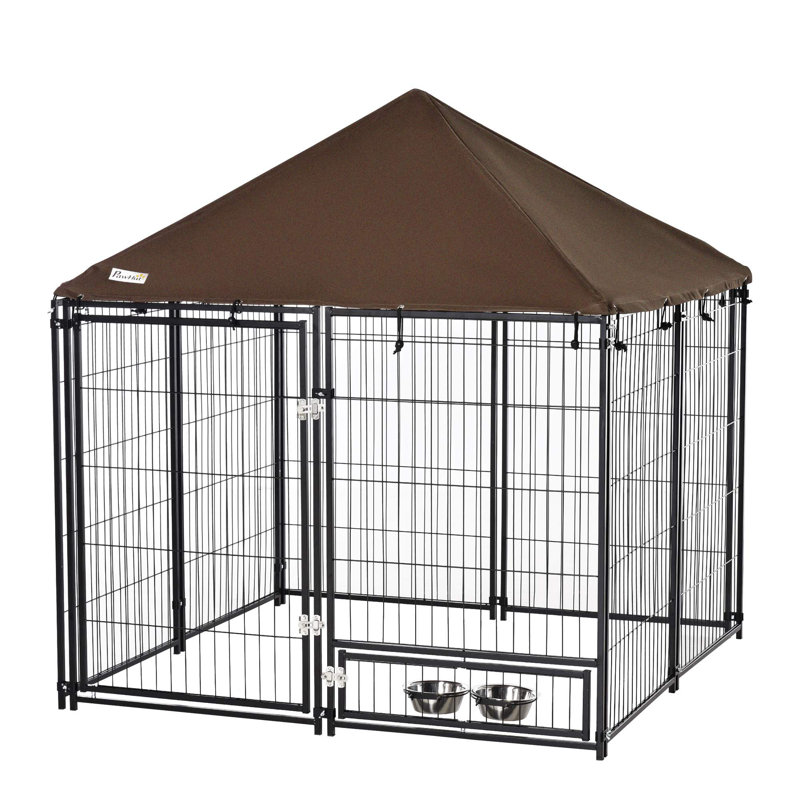 Chenil pour chien, H 47,75 po x l 55,5 po x P 55,5 po