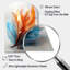 Ines - art mural asymétrique en forme d'arche de plumes-109629864
