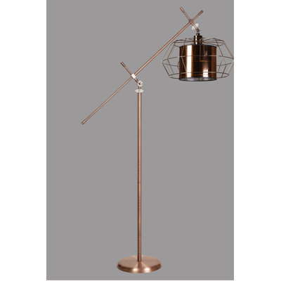 70.87'' Gold Swing Arm Floor Lamp