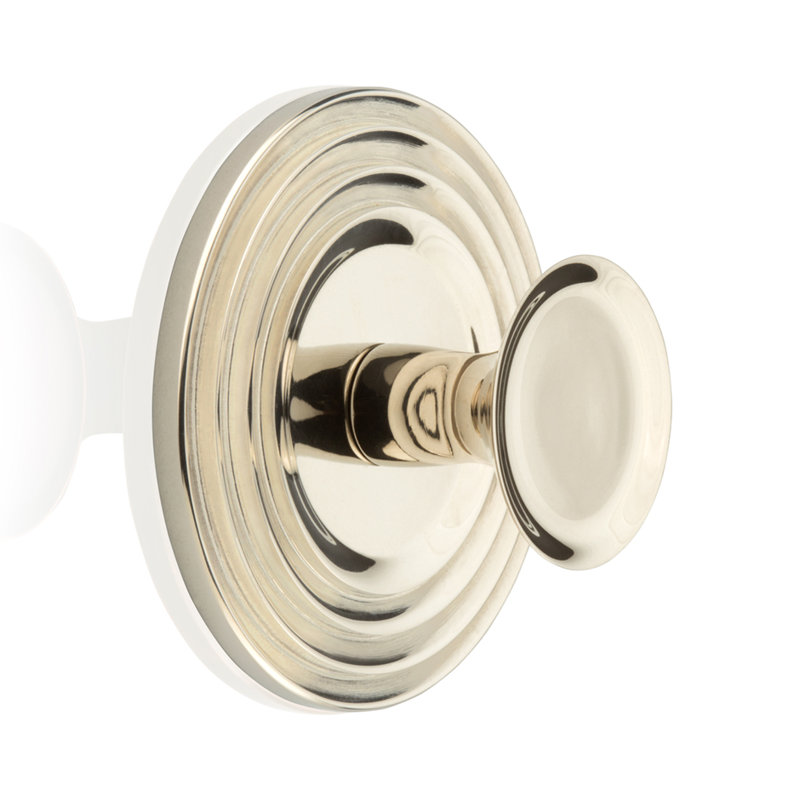 Poignée ronde Myth, Nickel poli, H 1,97 po x l 0,98 po x P 0,98 po