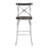 Metal 94541 Bar Stool with Wood Seat in-39822057-39822056