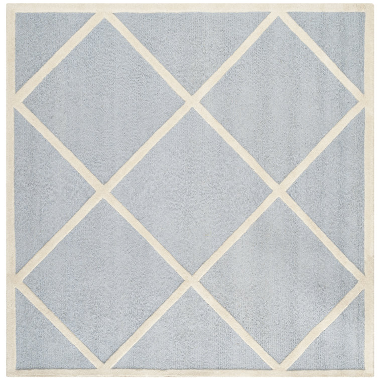 Sanyla Hand Tufted Wool Geometric Rug