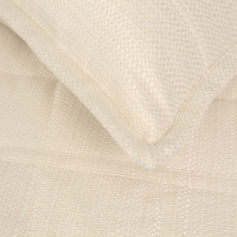 Ensemble de couvre-lit Malibu, Couvre-lit très grand + 3 taies décoratives euro, Blanc