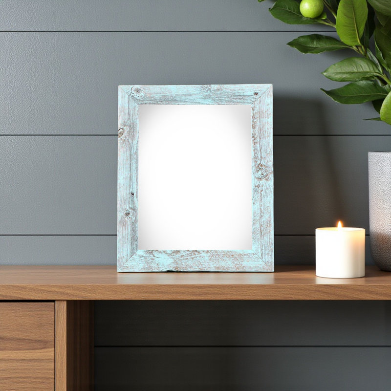 Cadre photo Loyce, Bleu, 20 po x 24 po