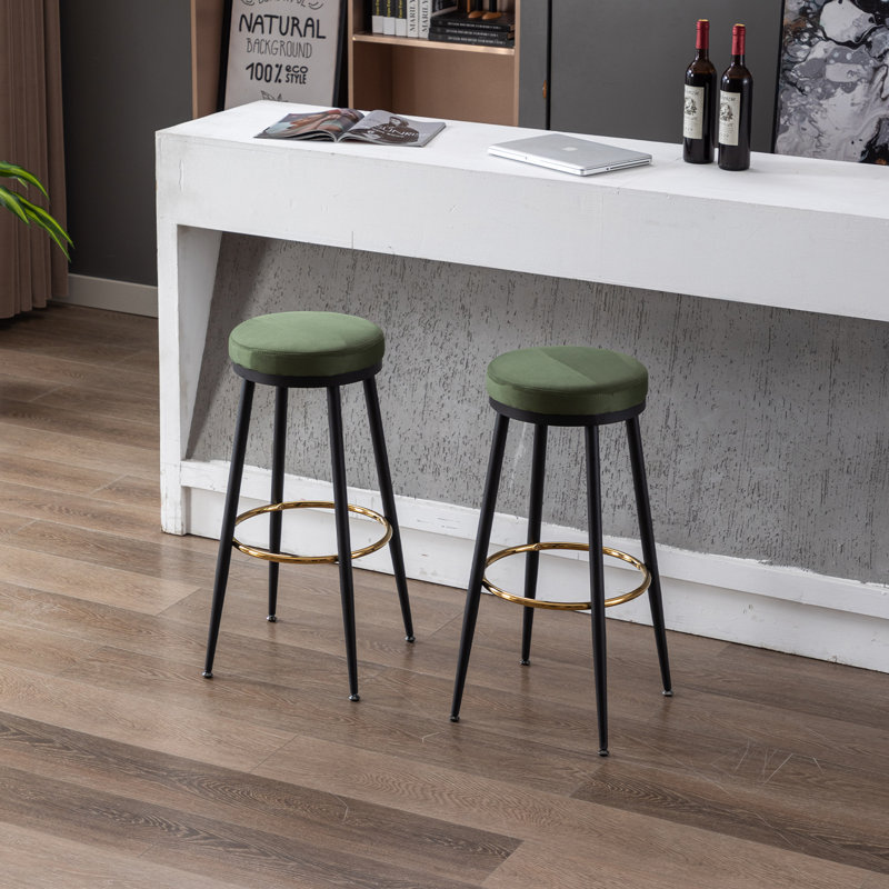 Tabouret 26 po Gillean, Vert, Tabouret de bar (siège d’une hauteur de 30 po)