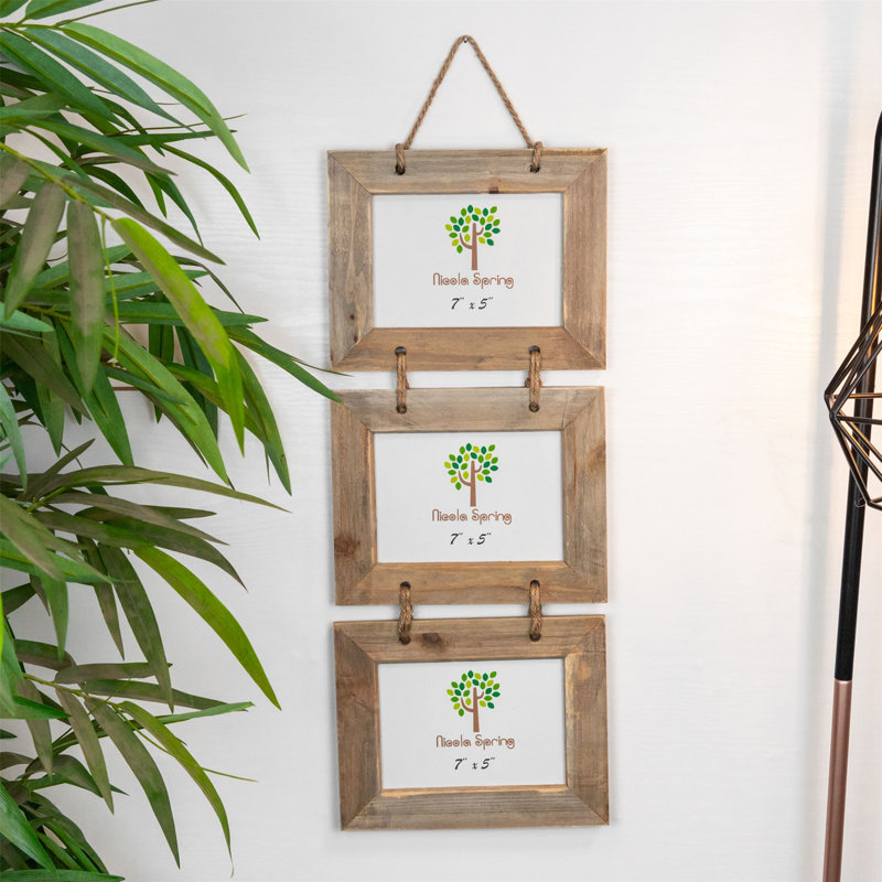 Brown Wood Picture Frame