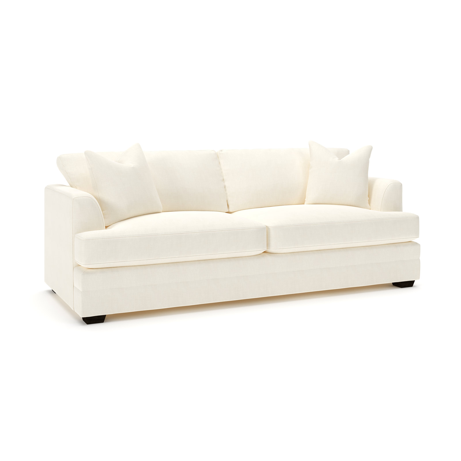 Edan 92'' Sleeper Sofa, Conversation Pearl Basketweave