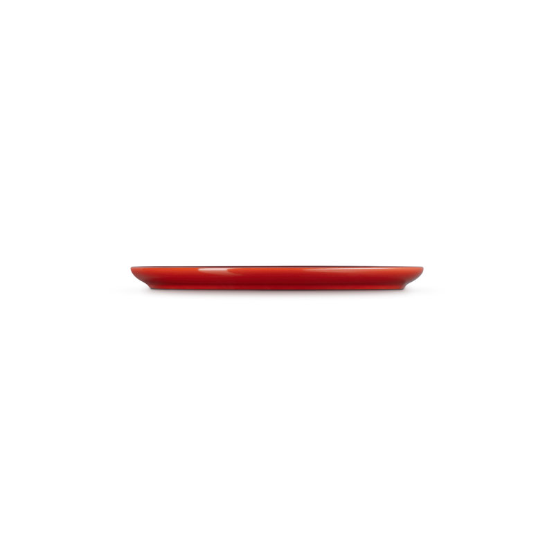 Le Creuset Coupe Side Plate, 22cm, Cerise