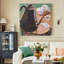 «Rustic Kettle and Teacups», reproduction d'art sur toile tendue-1290877748