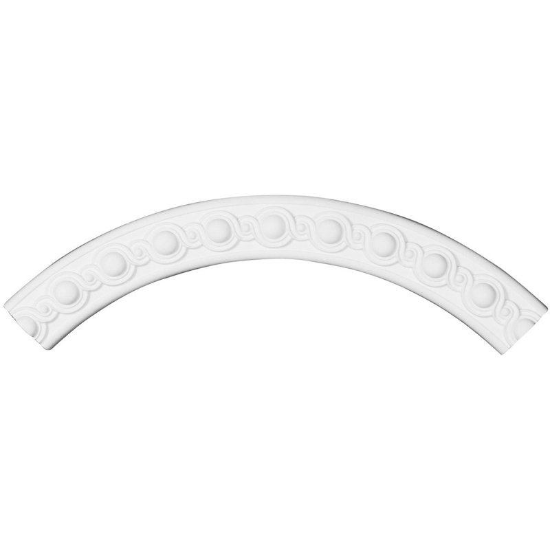 Ensemble d'anneaux de plafond Hillsborough, H 35,5 po x l 35,5 po x P 0,75 po, Simple (1/4 d'un cercle complet)