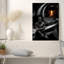 Art mural sur toile Futuristic Masked-133060610