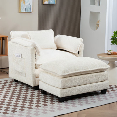55.32*39.76" Oversized Sofa Indoor