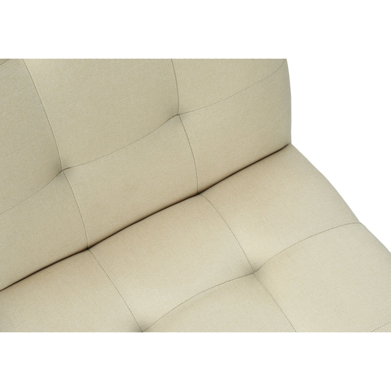 Chaise de salle à manger, ensemble de 2, rembourrée, salle à manger, cuisine, tissu, bois massif, transitionnel