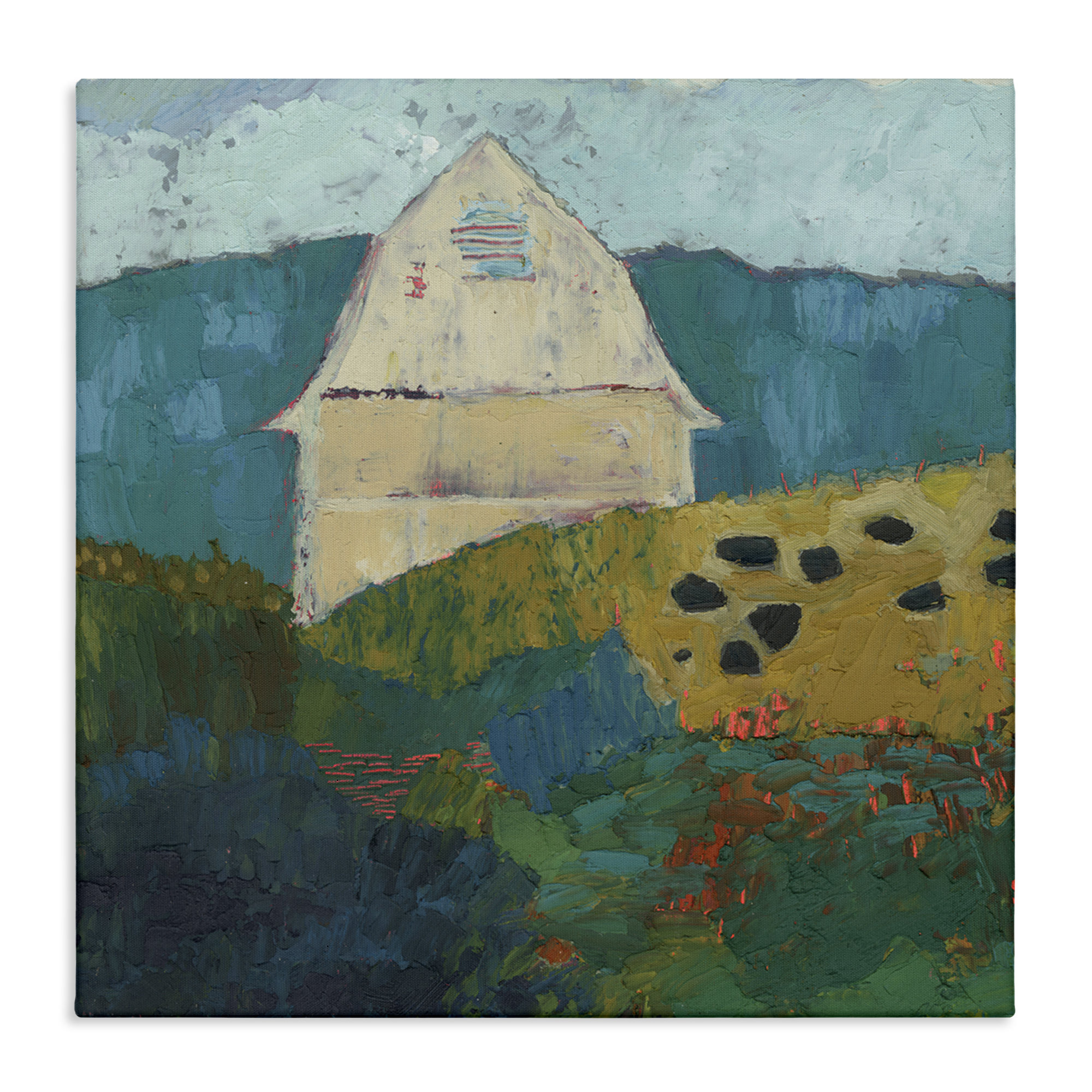 Lark Manor™ Abstract Farm Impression Canvas Wall Art by Sue Jachimiec ...
