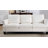 84'' Linen Upholstered 3 Seater Sofa, Beige-698186992