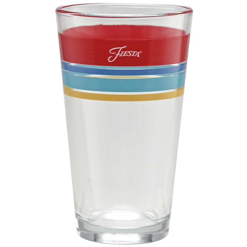 Verre Fiesta Edgeline, Glacière effilée 16 onces