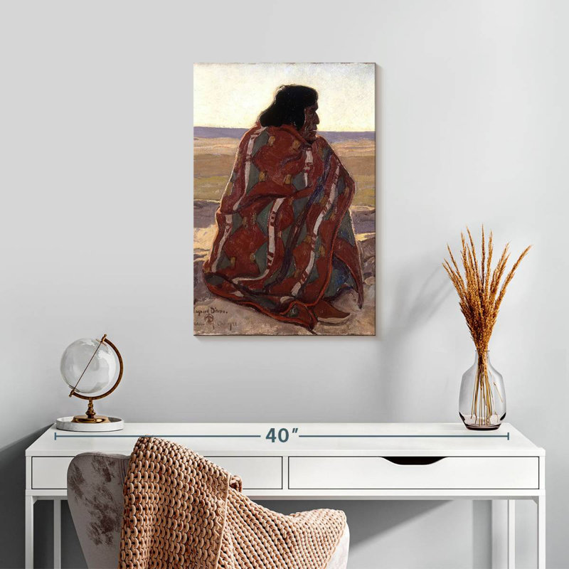 Lelar Hopi Man, 24" H x 16" W