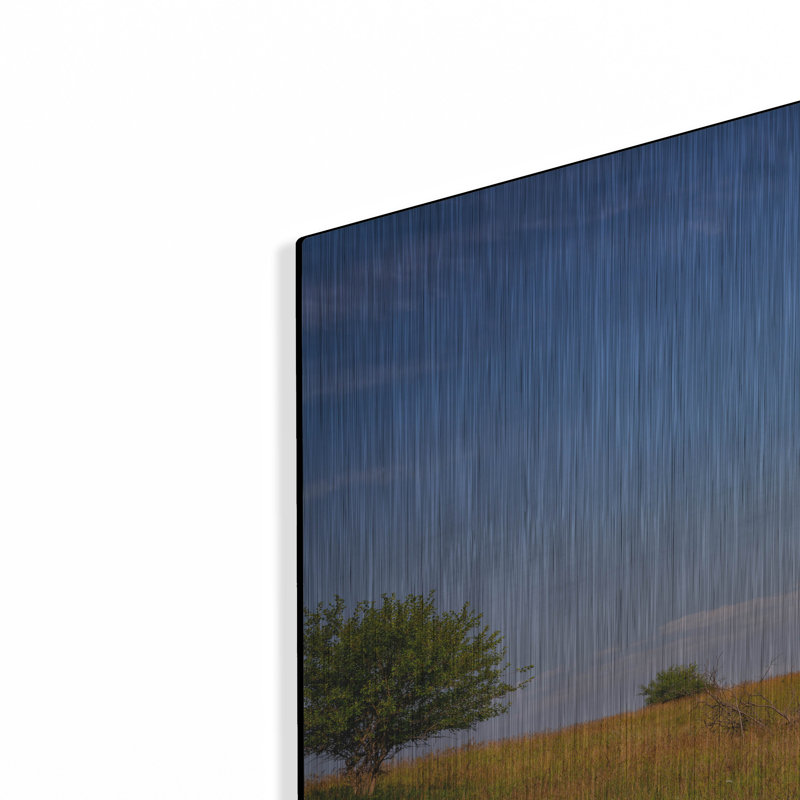 Mur en métal Ebern Designs «The Old Windmill» par Rick Berk, H 24 po x l 36 po