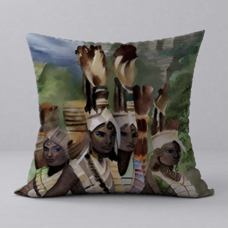 Reversible Throw Pillow