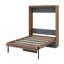 Lit escamotable avec bureau escamotable Murphy-221526052