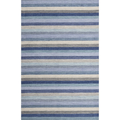 Jazzy Handmade Wool Blue/Indigo Rug