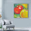 « abstract fruits iv », reproduction sur toile tendue-33516009