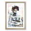 Tattooed Lady in Abstract - Framed Print-55729474-55729475