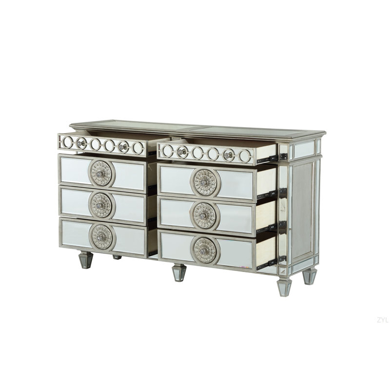 Commode à finition miroir Varian