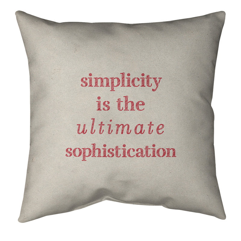 Coussin de sol, 28 po x 28 po, Blanc/rouge