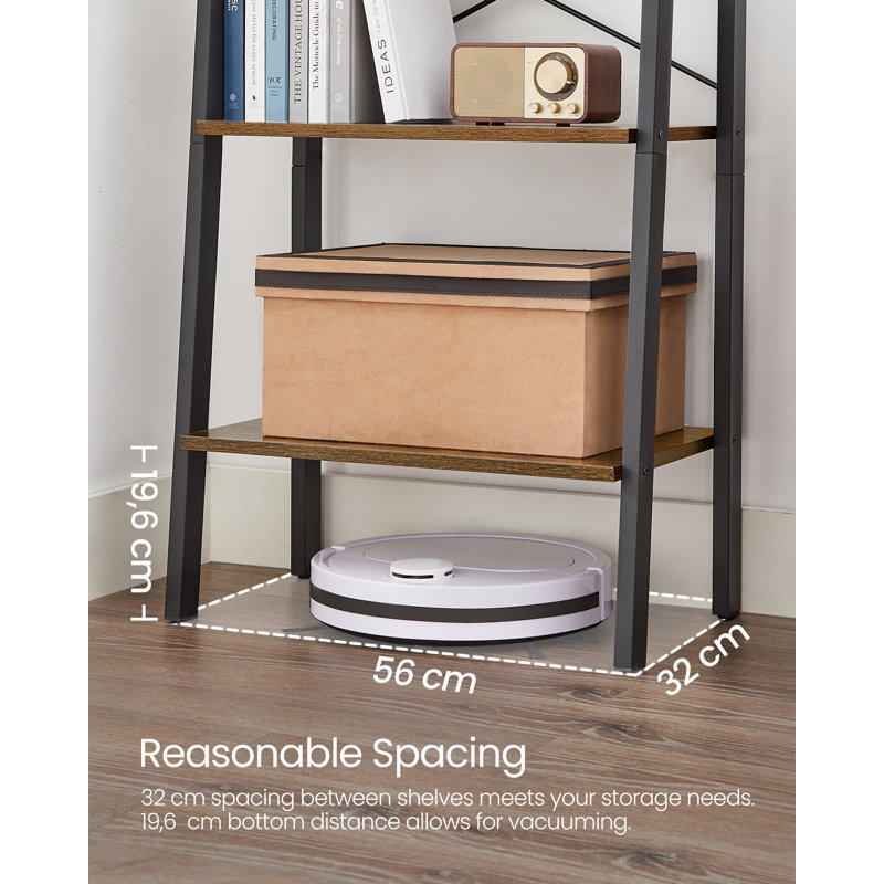 Westhought Bookcase, Black/Brown