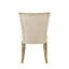 Chenille Upholstered Side Chairs - Set of 2